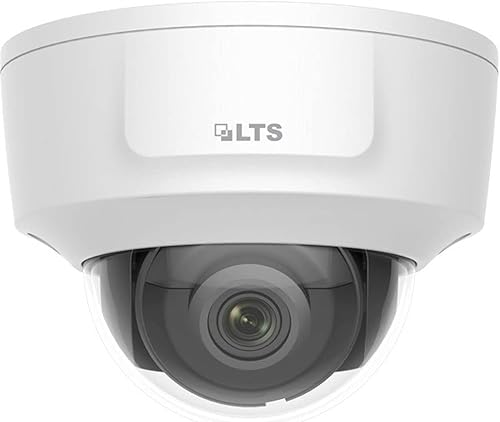 LTS CMIP7382W-28SH 8MP IR cámara de red domo fijo, 12.5" escaneo progresivo CMOS,