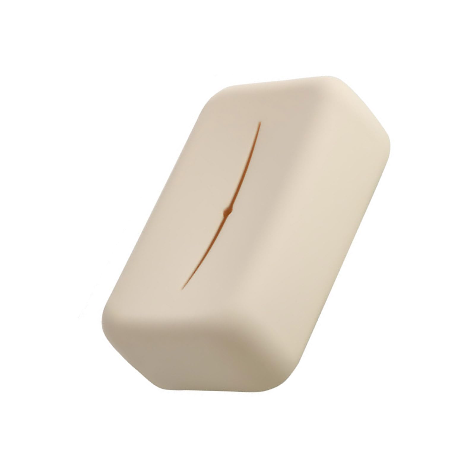 Buxuaaaa Soft Silicone Tissue Dispenser Paper Towel Container Proof Napkin Holder for Living Room Decoration Tissue Holder