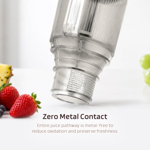 Image of Nester Cold Press Juicer - 35-40 RPM Slow Extraction, Metal-Free TruePress Technology, Maximum Juice Yield, Easy Clean, 2-Module Design for Fruits & Vegetables