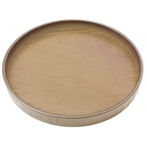 アルファックス お盆 トレイ 丸型 丸トレー ナチュラル 21cm AP-914402