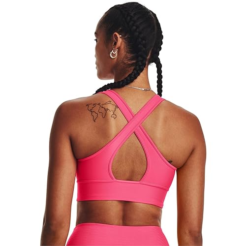 Image of Under Armour Women's Crossback Longline Mid Impact Sports Bra