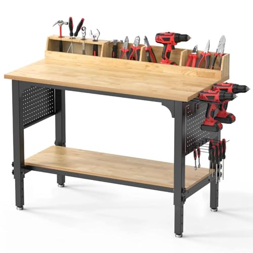 Northsky Heavy-Duty Adjustable Height Workbench