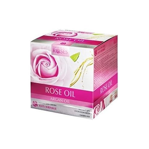 Intensive Anti-Falten Tagescreme mit Rose und Argan Öl Cover