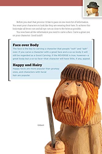 Carving Small Characters in Wood: Instructions & Patterns for Compact Projects with Personality (Fox Chapel Publishing) Simple, Beginner-Friendly Techniques for Creating Tiny 2-Inch to 3-Inch Figures - Image 6
