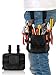 Tool Pouch, Multifunctional Leg Bag with Belt Clip, Leg Pocket Pouch, Utility Mini Tool Organizer Pouch for Men, Electrician, DIY, Automotive, Craftsman, Carpenter, Plumbers(Color:Black)
