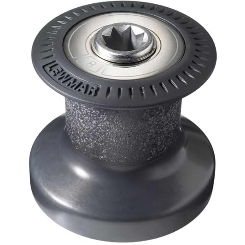 Lewmar Treuil Standard 8 : Winch de Voilier Monovitesse en Aluminium