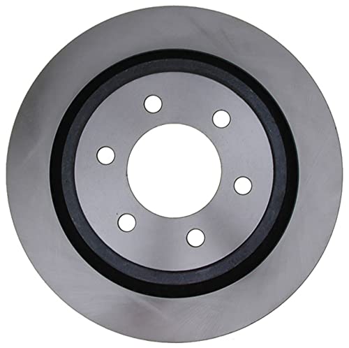 ACDelco Silver 18A2917A (19306766) Non-Coated Rear Disc Brake Rotor | Fits 2012-2020 Ford F-150