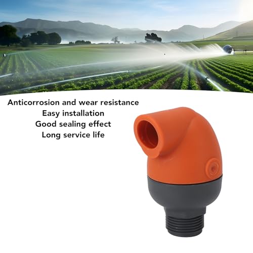 WOHPNLE Automatisches Luftentlastungsventil, Luftvakuum-Entlastungsventi, Auslassventil aus Kunststoff, Bewässerungs-Luftentlastungsventil für Landwirtschaft, Garten, Landschaftspflanzung (1,9 cm)