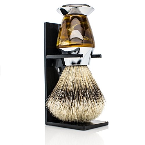 Maison Lambert Personalized gifts for men - badger shaving brush. Engrave 2 to