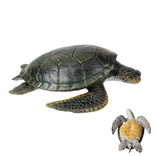 Statuetta di tartaruga marina | Collezione di figure di tartarughe marine - Statuette di animali da giardino in miniatura, tartaruga marina, decorazione per giardino, patio, stagno