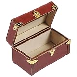 Valise vintage : fabrication d'excellente qualité, chaque détail est soigné pour donner à cette mini-valise vintage un aspect chic et réaliste, pratique, mini-maison de voyage