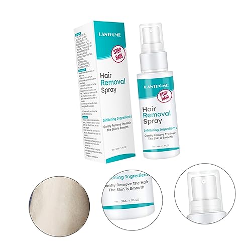 Beaupretty 2Pcs Spray De Supressão Creme Depilatório Tioglicolato De Cálcio Suprimentos De Limpeza D