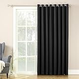 Sun Zero Barrow Energy Efficient Patio Door Curtain Panel, 100
