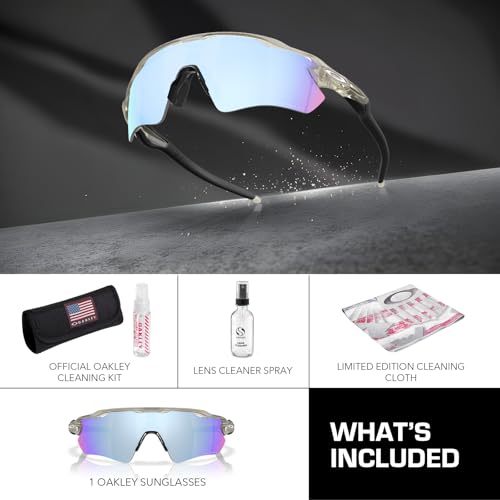 Image of Oakley RADAR EV PATH OO9208 Shield Sunglasses With Official Eyewear Kit | Men's & Women's Sunglasses