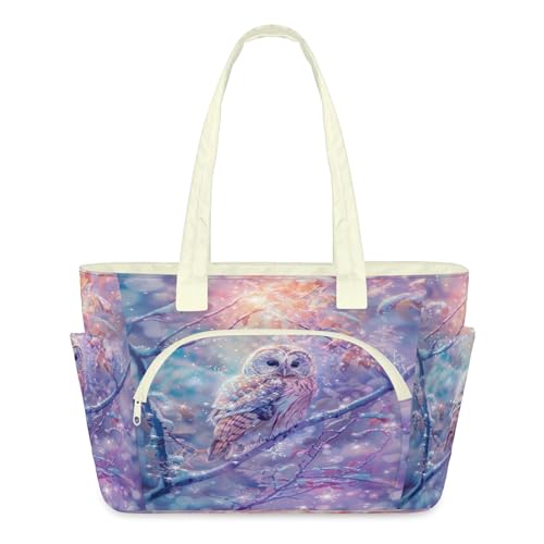 Sac fourre-tout hibou léger pour le travail et la salle de sport