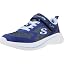 Navy Textile/Light Blue Trim