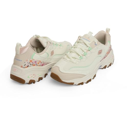 Skechers Skechers-Womens-D'Lites-Sweet Things-Sneakers, Clear, 4 UK (7 US)