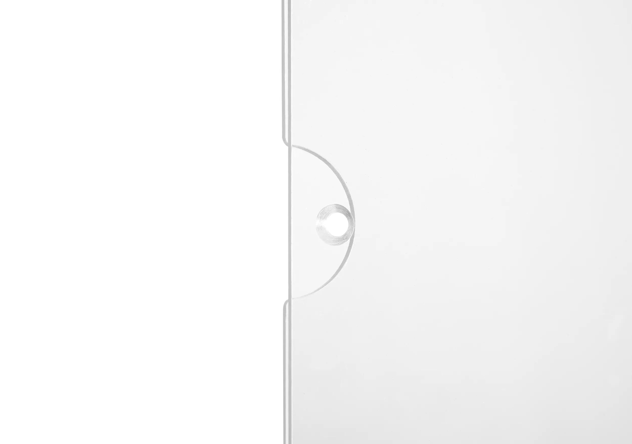 Exacompta - Réf. 84858HD - Carton de 10 - Porte-visuel mural vertical A4 pour afficher les photos ou documents - en PMMA (acrylique) très haute transparence - Cristal