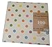Origami Paper Bundle Pack - Dot Pattern Chiyogami 5.9 X 5.9 inch (2 Packs, Total Sheets 180)
