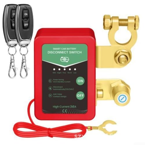 Déconnexion de batterie avec arrêt automatique à 11,8 V pour la protection des circuits 12V