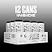 PRIME Energy ORIGINAL, Sugar Free Energy Drink, 200mg Caffeine and 355mg of Electrolytes for Hydration, Low Calorie, Vegan, Gluten Free, 16 Fluid Ounce, 12 Pack