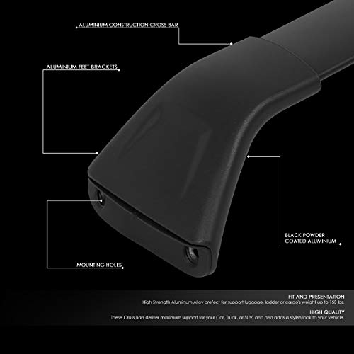 Pair Oe Style Aluminum Car Roof Rack Rail Cross Bars Top Luggage Cargo Carrier Compatible With Mazda Cx-5 Cx5 17-18 #TOP1