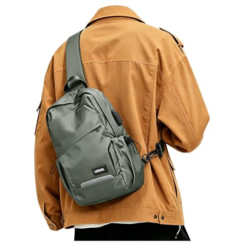 SEAFEW Sling Tactical Backpacks, A0-green