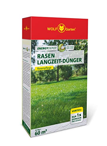 WOLF-Garten - Energy Depot Rasen-Langzeitdünger ED-RA 60 (für ca. 60 m²/Jahr); 3839010