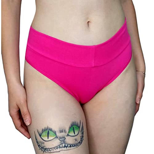 Kit 10 Calcinhas Cotton Algodão Cintura Alta Larga Pós Parto (GG)