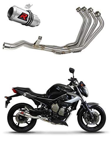 XJ6 N S F 600 Diversion Escape Moto Deportivo GP Silenciador Colector de Escape Dominator Exhaust 2009-2016 Cover