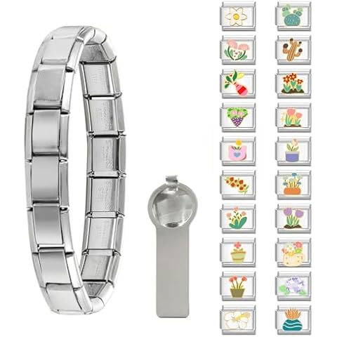 papasgix Italian Charm Bracelet Set Cover