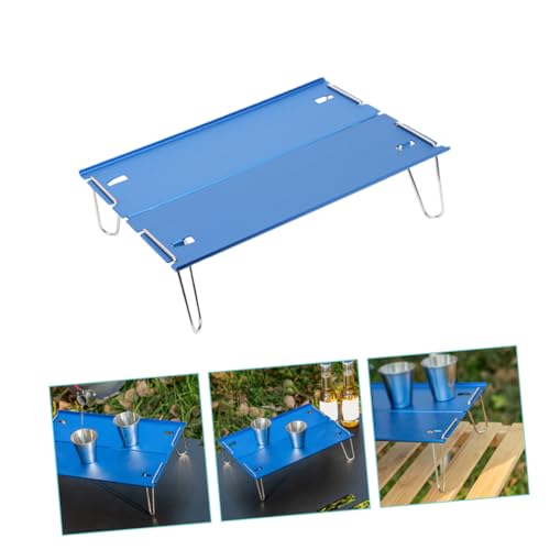 Table camping pliante en aluminium legere pour ne plus manger au sol - 8