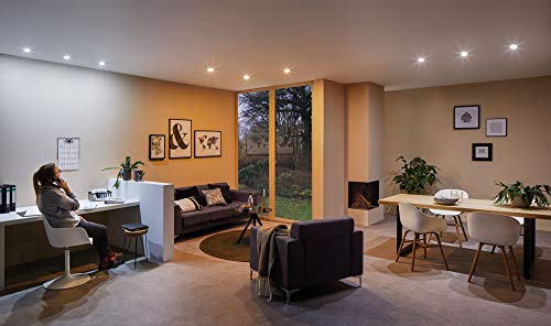 Paulmann 92478 Choose LED recessed luminaire Module Coin Set of 3 White Switch Round 3x6.5W lamp Satin recessed Spotlight Plastic recessed lamp 2700 K - Image 2