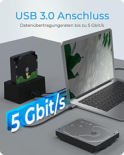 Festplatten-Docking-Station ICY BOX für HDD und SSD
