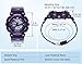 Imagen de PINIDOUS Relojes para Mujeres Reloj Estudiantes Adolescentes Al Aire Libre a Prueba de Agua Relojes Deportivos Analógicos Digitales con Cronómetro Alarma Cuenta Atrás 7 Colores LED