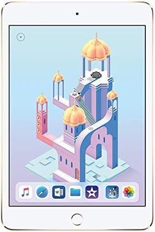 Late-2015 Apple iPad Mini (7.9-inch, Wi-Fi + Cellular, 128GB) - Gold (Renewed)