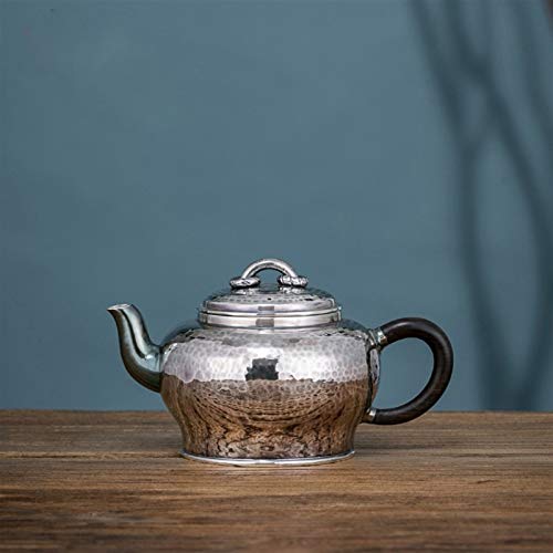 Teiera d'Argento hkrstssxj Home Collections Pot Pot Handmade Chinese Kungfu Teaketlet Vecchia Cerimonia Teiera Set… - immagine 3