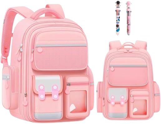 Mochila infantil escolar menino e menina refor?ada e resistente o...