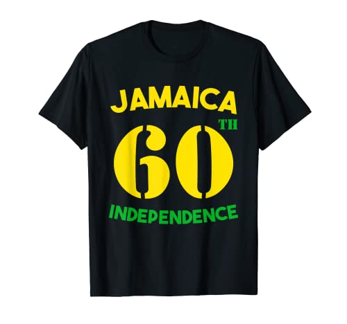 Image of Jamaica 60th Celebration Independence Day 2022 Jamaican T-Shirt