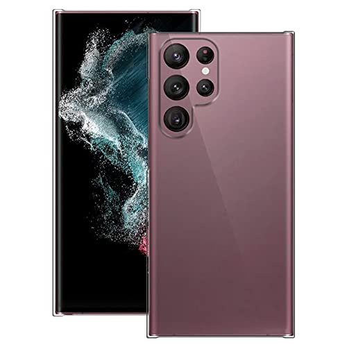 Galaxy S22 Ultra �Ή� �P�[�X �N���A docomo SC-52C au SCG14 �n�[�h�^�C�v �݊��J�o�[ �M�����N�V�[S22�E���g�� �X�}�z�P�[�X �ϏՌ� ���^ �ϔM�� �V���v�� �y�� ���� �|���J�[�{�l�[�g