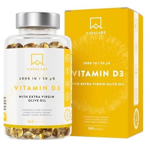 Vitamine D3 2000 UI - AAVALABS Cover