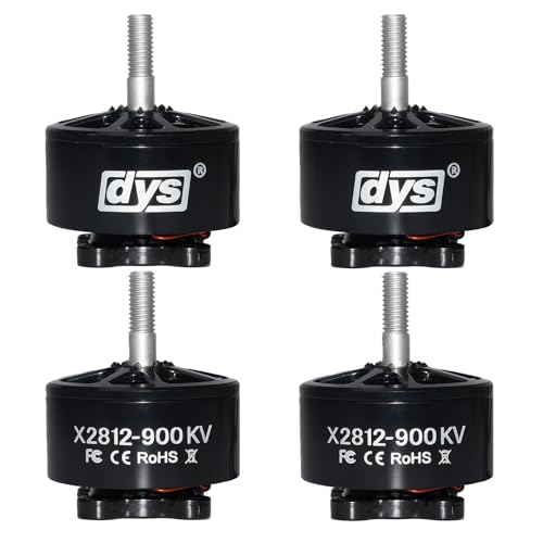 DYS 4pcs X2812 900KV Drone Brushless Motor,6S FPV Motor for 7,8Inch FPV Drone Frame Racing Power Motor,FPV Drone Motor, Quadcopter Motor,Multirotor Drone Motors