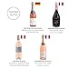 Non-Alcoholic Rosé Wine Sampler - 4 Bottles (25.4 Fl Oz Each) So Jennie Sparkling, Le Petit Chavin, Pierre Zéro Signature, Noughty Rose Sparkling (France, Germany)