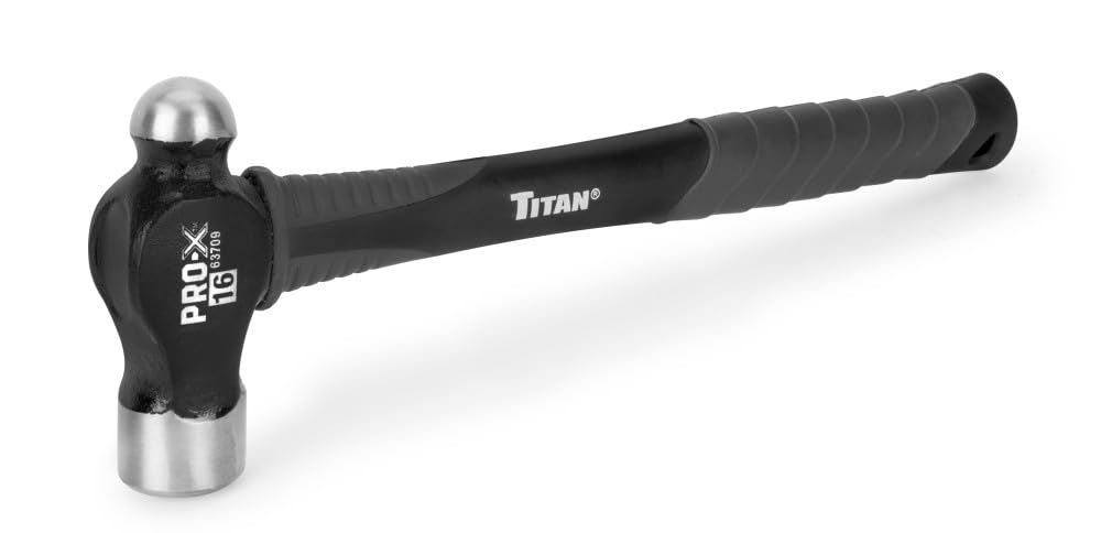 Titan Pro-X 63709 16oz Ball Pein Hammer, 13