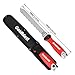 Goldblatt Insulation Knife, 8 Inch Stainless Steel Blade - Serrated Sharp Double Side Insulation Cutter Tool for Cutting Heat Material, Styrofoam - Rockwool Sod Cutter Lawn Repair Garden Knife