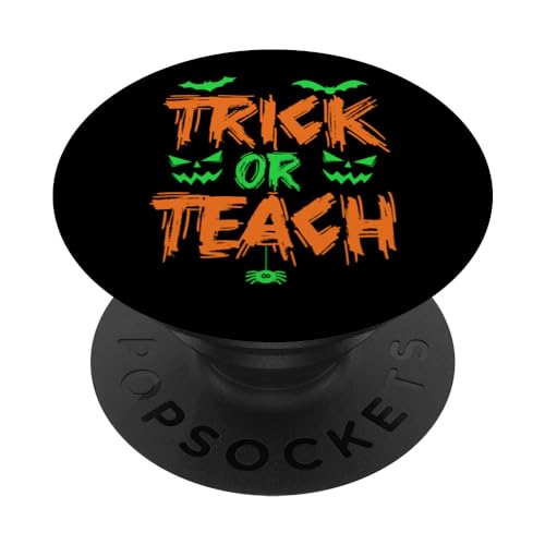 Trick Or Teach - Funny Halloween Teacher Costume PopSockets PopGrip Intercambiabile
