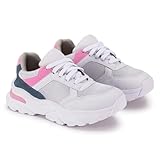 Tênis GuGi Feminino Esportivo Cloe Casual Branco 621-GG (Branco,36)