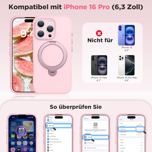 Coque iPhone 16 Pro silicone antidérapante résolvant le risque de chute du téléphone - 2