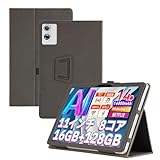 For HiGrace A7L/A7WH ケース 11インチ タブレット 保護ケース 高級PU 全面保護 調節可能 防水防汚 衝突防止 薄型軽量 良い手触り Greerass 長持ち スタンド機能付き タブレット ケース (ブラック)