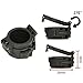 LEESEN Protective Cover Special Shade IR Filter Lampshade,Flashlight Lens Protective Cover for Streamlight,Surefire Flashlights,M300/M600 Series Tactical Flashlight, Black